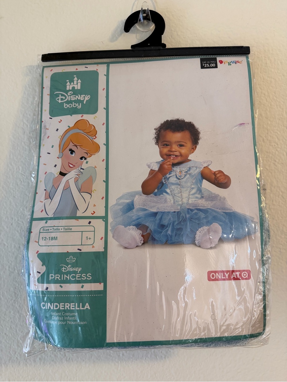 New Disney Baby Cinderella Infant Costume Dress